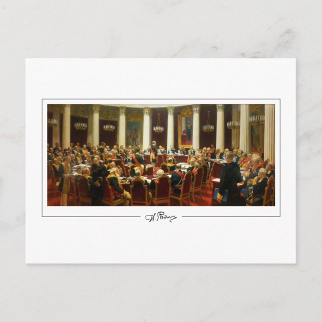 Ilya Repin #31 - Cartão Postal de Arte Fina (Frente)