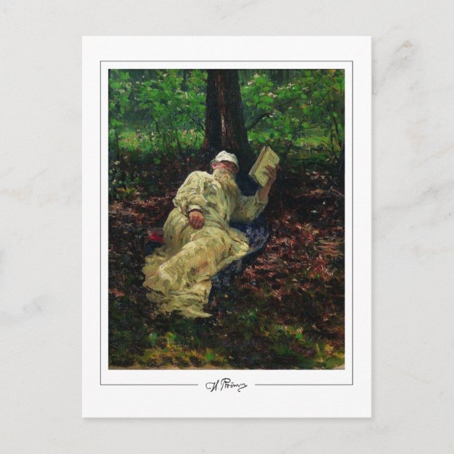 Ilya Repin #5 - Cartão postal de arte fina (Frente)