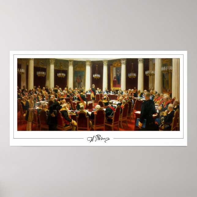 Ilya Repin Zedign Art Poster nº 31 (Frente)