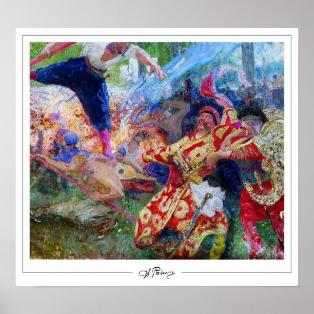 Ilya Repin Zedign Art Poster nº 718 (Frente)