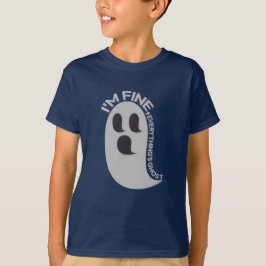 I'm Fine, Everything's Ghost Kids T-Shirt