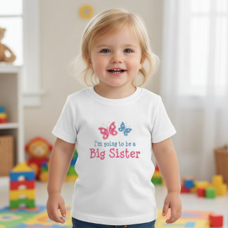 I'm Going to be a Big Sister Toddler T-Shirt