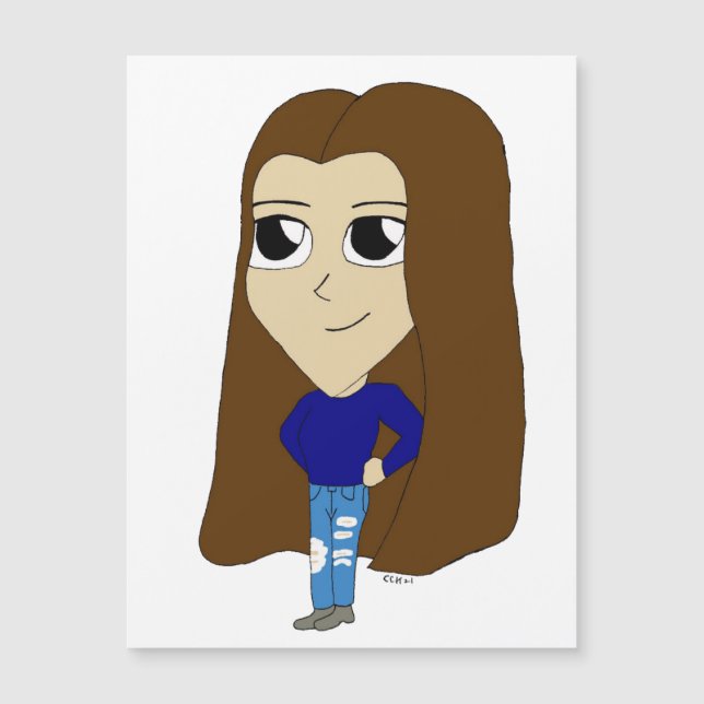 ímã chibi (Frente)
