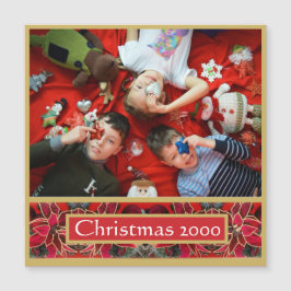 Ímã de Natal Oh Venha Vamos
