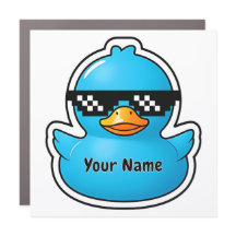 Ímã de Pato de Cruzeiro Personalizado Óculos de So