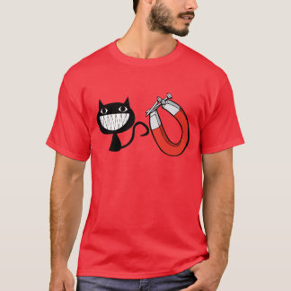 ímã do bichano, camisas engraçadas, humor,