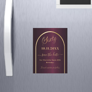 Imã salve a data de aniversário de 60 anos