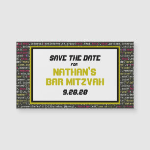 Imã salve a data do Coder Party (pequena)