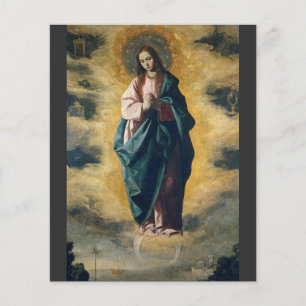 Imaculada Conceição por Zurbarán