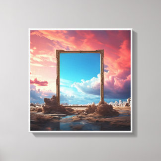 Image printed on canvas for beautiful colors, 206