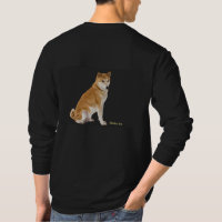 Imagem animal para a camiseta básica em preto masc