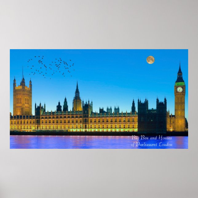 Imagem Big Ben para poster (Frente)