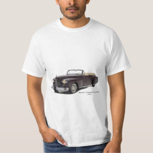 Imagem clássica do carro para camiseta masculina