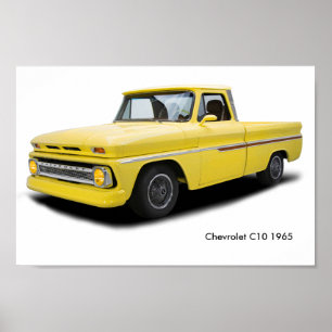 Imagem clássica do carro para poster