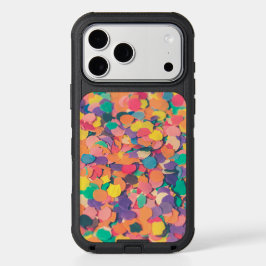 Imagem colorida na capa do iphone 17