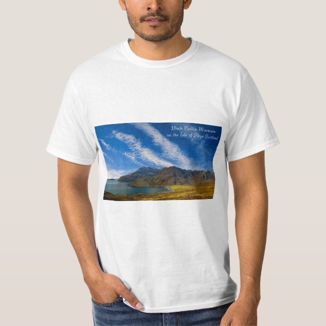 imagem da Escócia para a camiseta masculina (Frente)