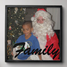 Imagem da família - a preto