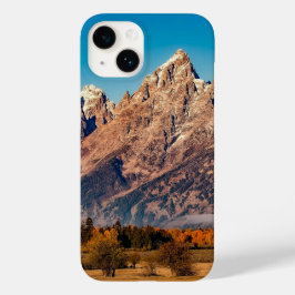 Imagem da montanha rochosa na capa do iphone