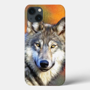 Imagem da pintura da arte do lobo