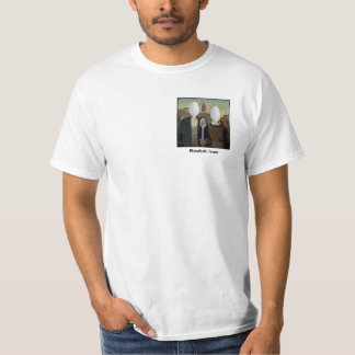 Imagem de camiseta gráfica parodiando American Got