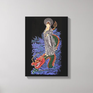 Imagem de canvas de Kuan yin