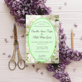 Imagem de Convite para Casamento de Hydrangea Bran