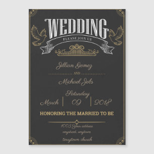 Imagem de convite para casamento, Personalize-me!