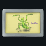 Imagem de desenho animado de louva-a-deus engraçad<br><div class="desc">Esta design apresenta nossa ilustração de mantis de oração verde e bonita feita em um estilo de desenho animado feliz. Divirta-se!</div>