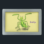 Imagem de desenho animado de louva-a-deus engraçad<br><div class="desc">Esta design apresenta nossa ilustração de mantis de oração verde e bonita feita em um estilo de desenho animado feliz. Divirta-se!</div>