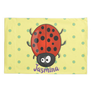 Imagem de desenhos animados de ladybug vermelho e