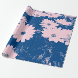 Imagem de flor bonita no papel de embrulho