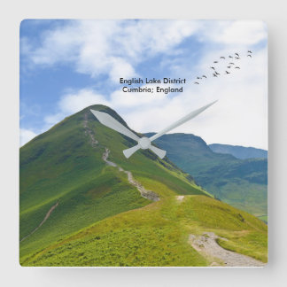 Imagem de Lake District para relógio de parede gra