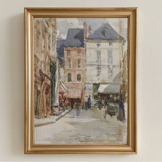 Imagem de rua vintage para impressão