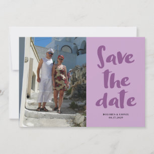 Imagem de Script Minimalista Salvar a data Convite