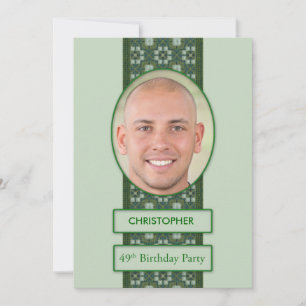 Imagem do 49.o Convite de aniversário + Nome