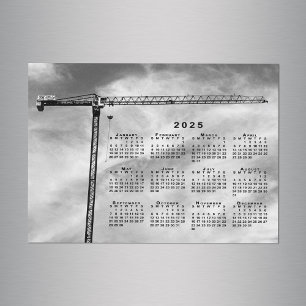 Imagem do Calendário 2025 da Crane de Construção C