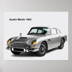 Imagem do carro clássico para poster
