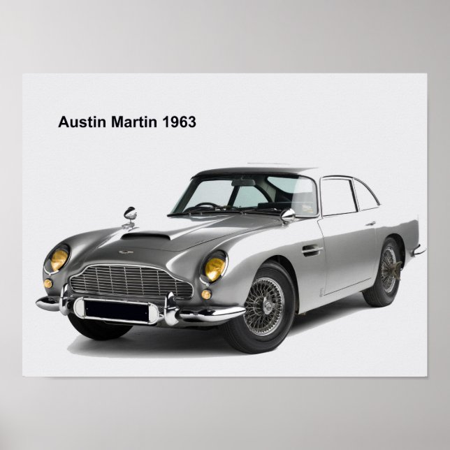 Imagem do carro clássico para poster (Frente)