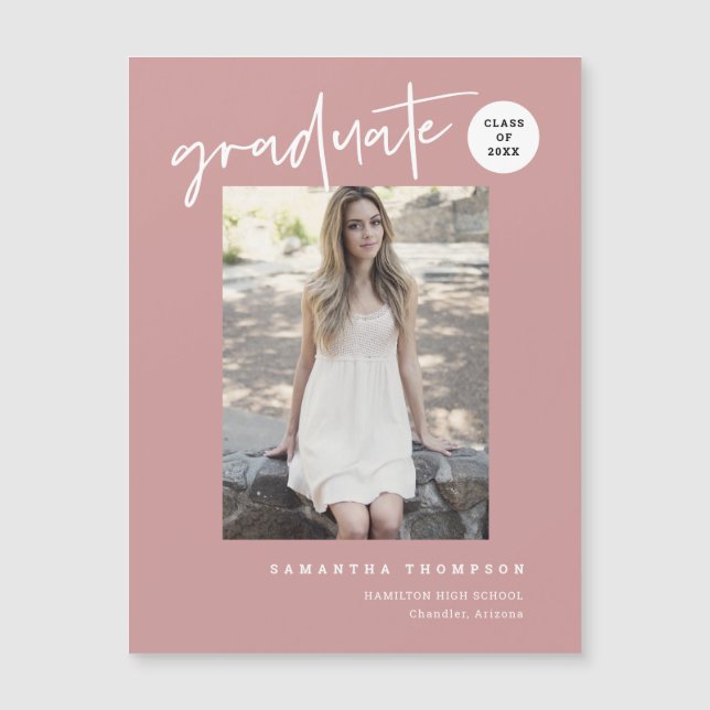 Imagem do Formando da Escola Dusty Pink (Frente)