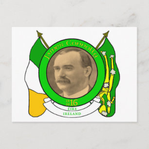 Imagem do Herói Irlandês para cartão postal