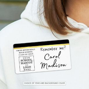 Imagem do logotipo Mascot do Nome de etiqueta de R