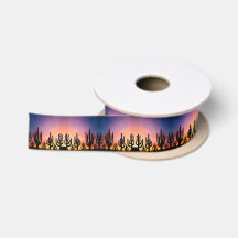 Imagem do nascer do sol no deserto sudoeste com ca