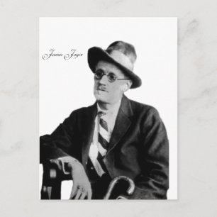 Imagem do Poeta Irlandês para cartão postal