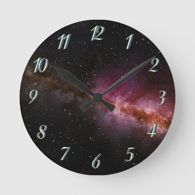 Imagem do relógio da parede do universo (Frente)