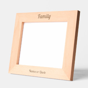 Imagem Gravada de Texto Scrip Personalizado da Fam