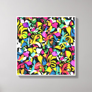 Imagem impressa na canvas para cores bonitas, 31