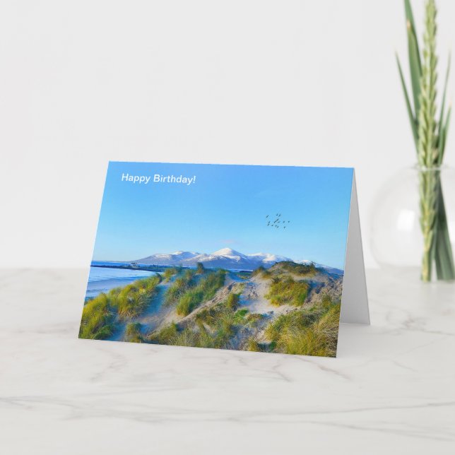 Imagem irlandesa do cartão de saudação de aniversá (Frente)