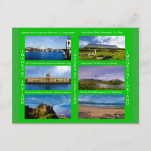 Imagem irlandesa do cartão postal