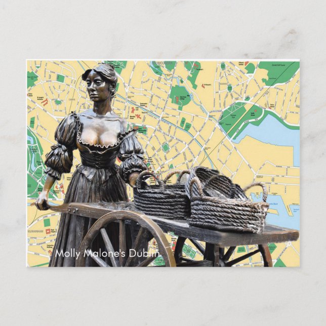 Imagem irlandesa do cartão postal (Frente)