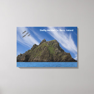 Imagem irlandesa para Canvas ondulada